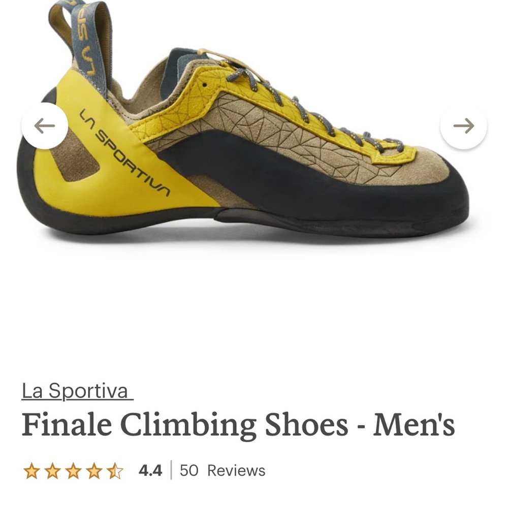 Like New - La Sportiva Finale Climbing Shoes